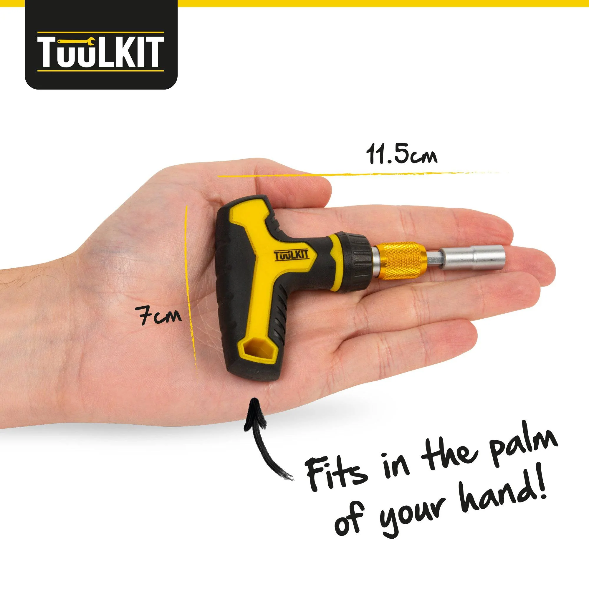 18 Piece Ratchet T-Handle Screwdriver Set - TuuLKIT - Image 5