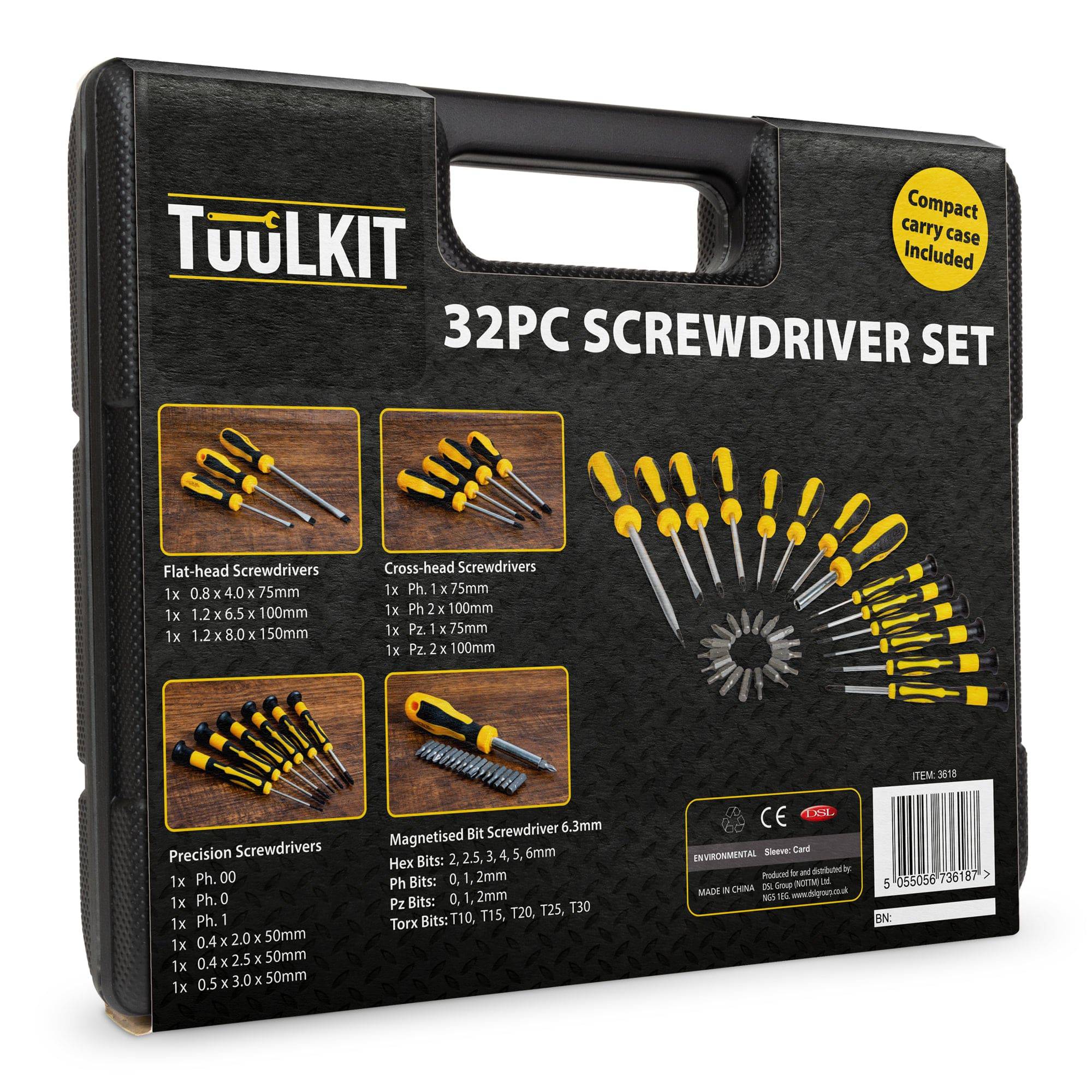 32 Piece Screwdriver with Case - TuuLKIT - Image 8