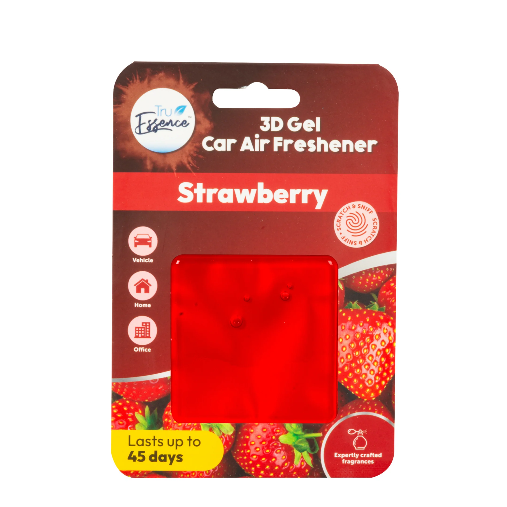 3D Gel Car Air Freshener – Lasts Up to 45 Days | Car, Home & Office