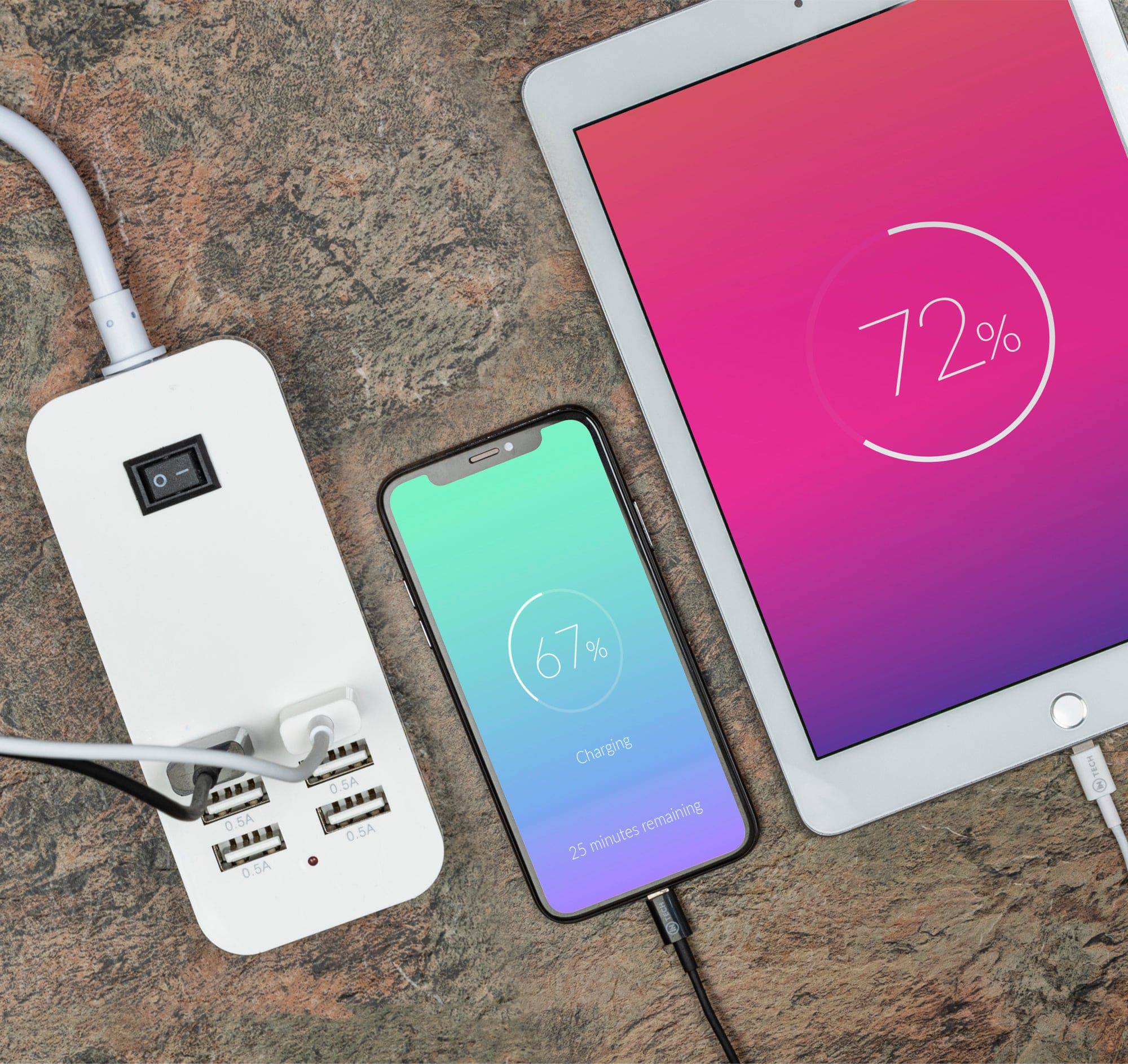 6-Port Powered USB Charging Hub - iN Tech - Image 3