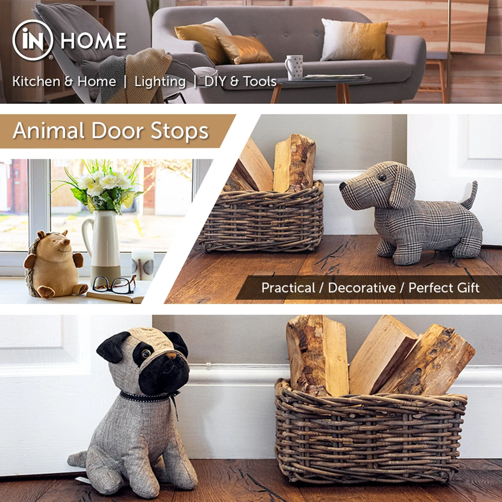 Animal Door Stop (Terrier) - iN Home - Image 3
