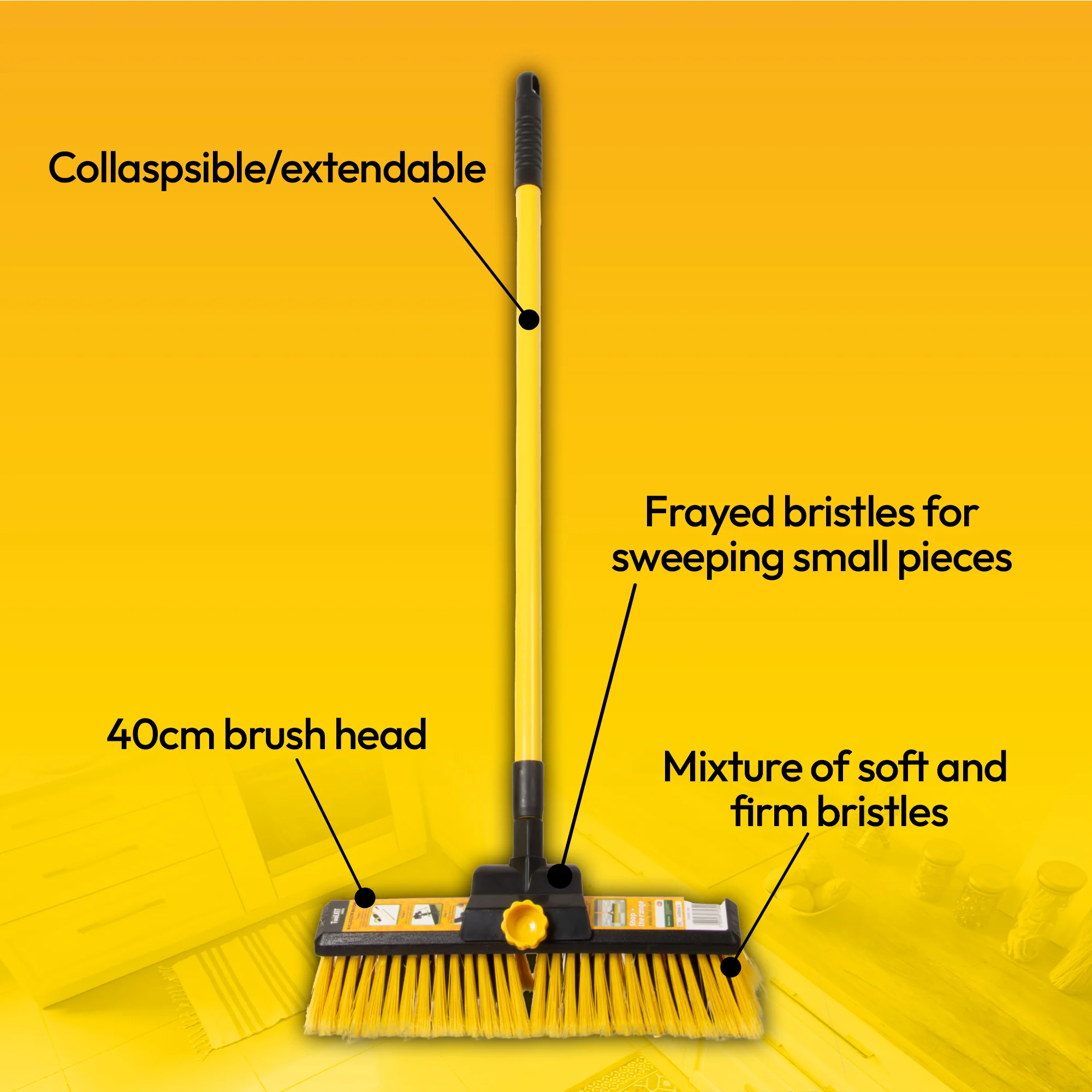 Broom & Dual Purpose Sweeper - TuuLKIT - Image 3