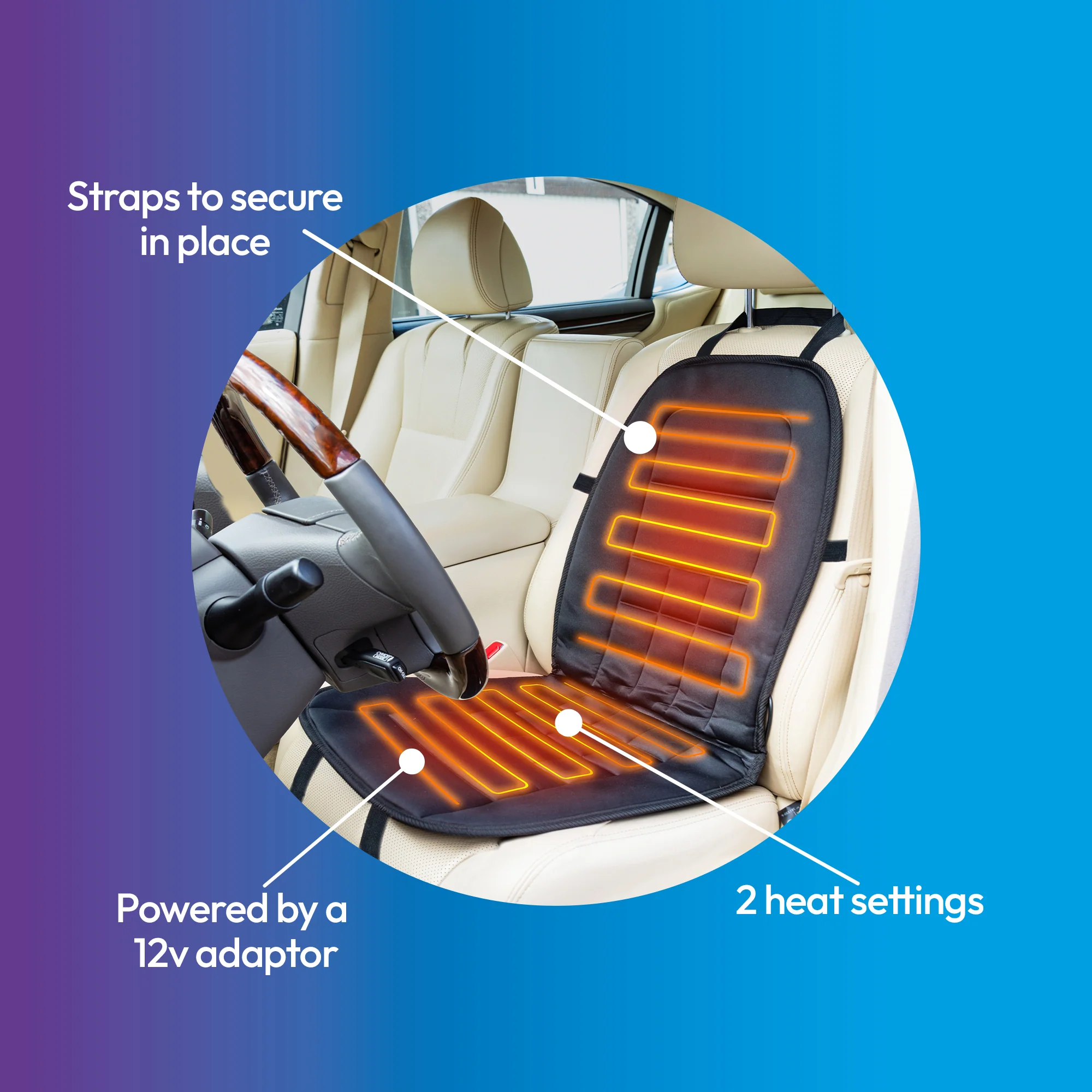 Car Seat Heater with Temperature Control - RoadPatrol - Image 5