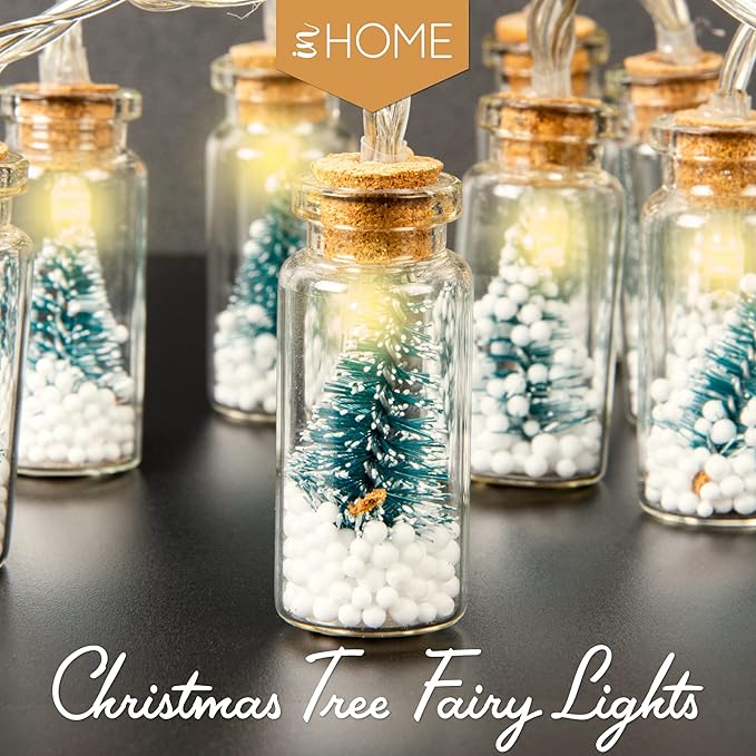 Christmas Tree Fairy Christmas Light - Decorative Lights (Set of 10 Glass Lights) - Image 3