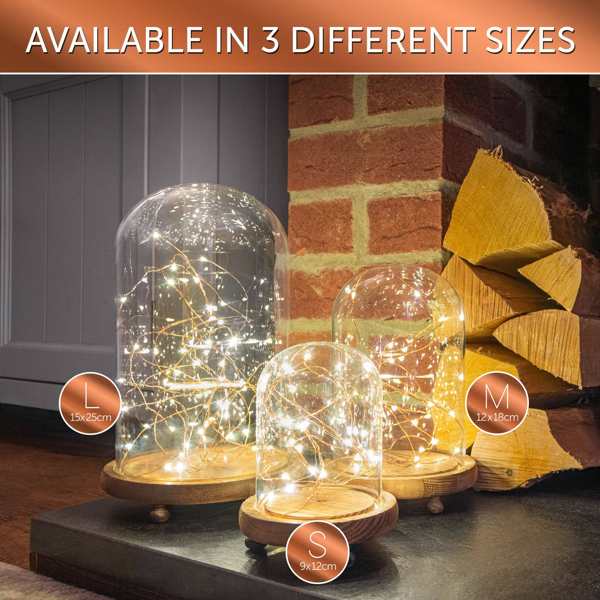 Copper Wire LED Dome Light - Image 3