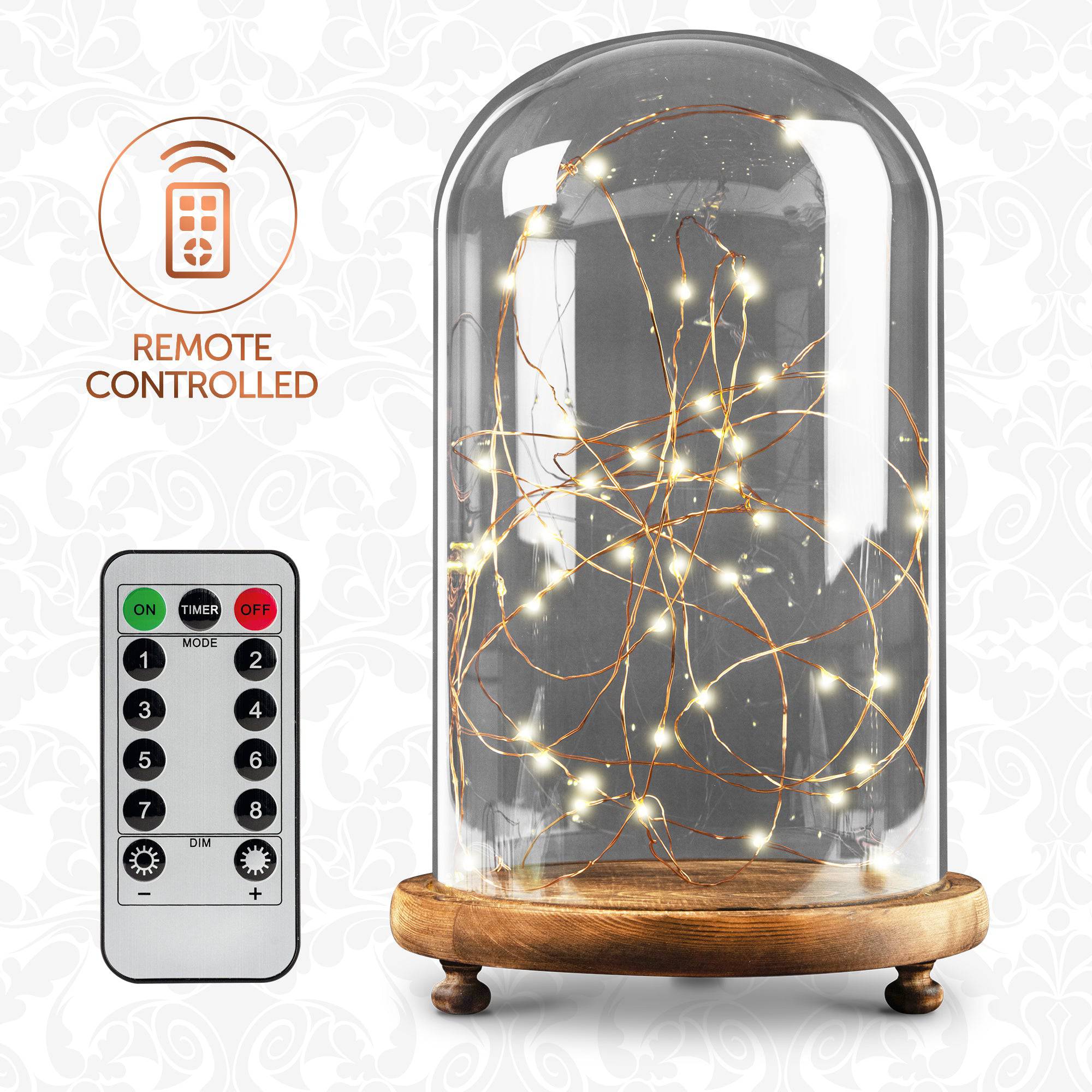 Copper Wire LED Dome Light - Image 7
