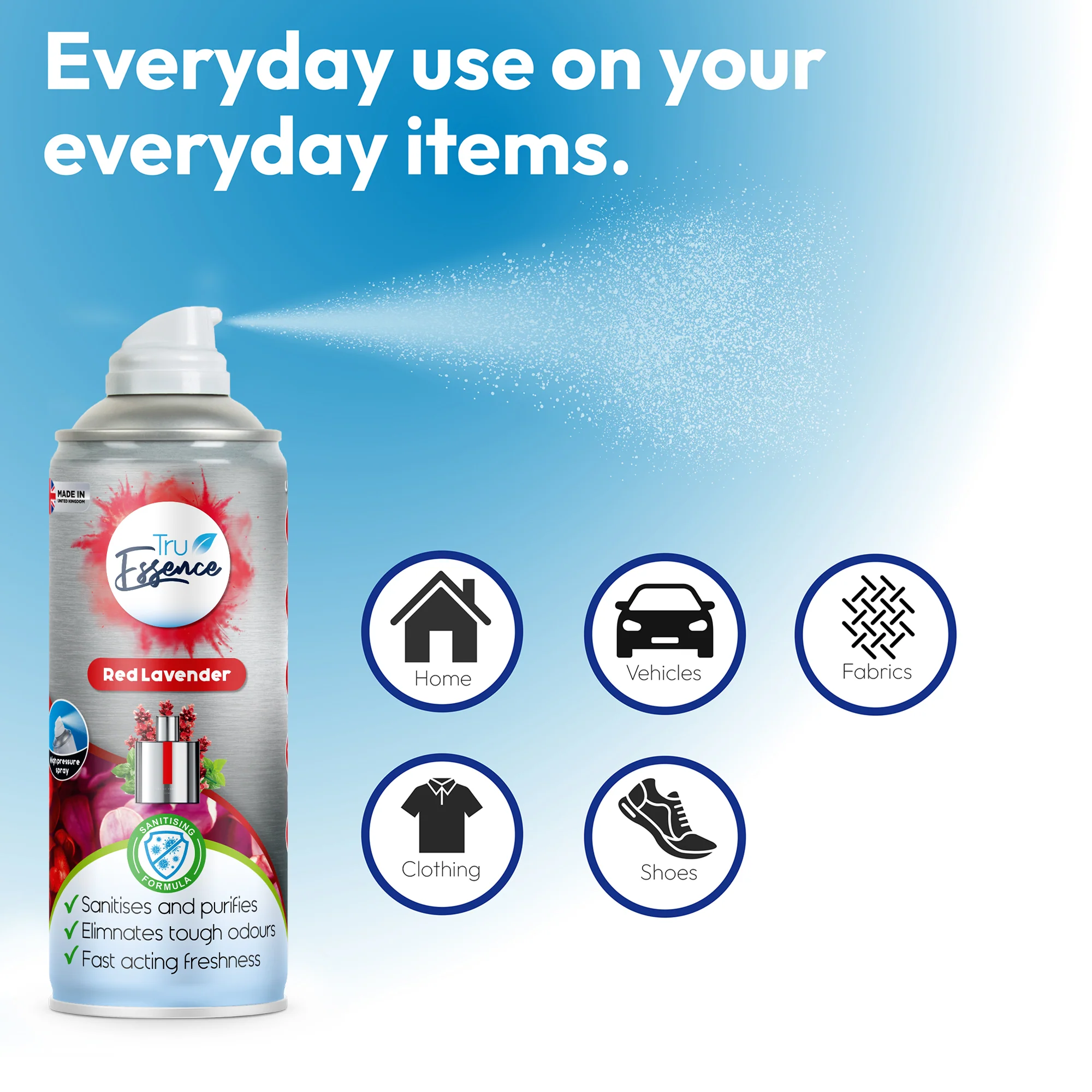 Designer Air Freshener (Red Lavender) - TruEssence - Image 3