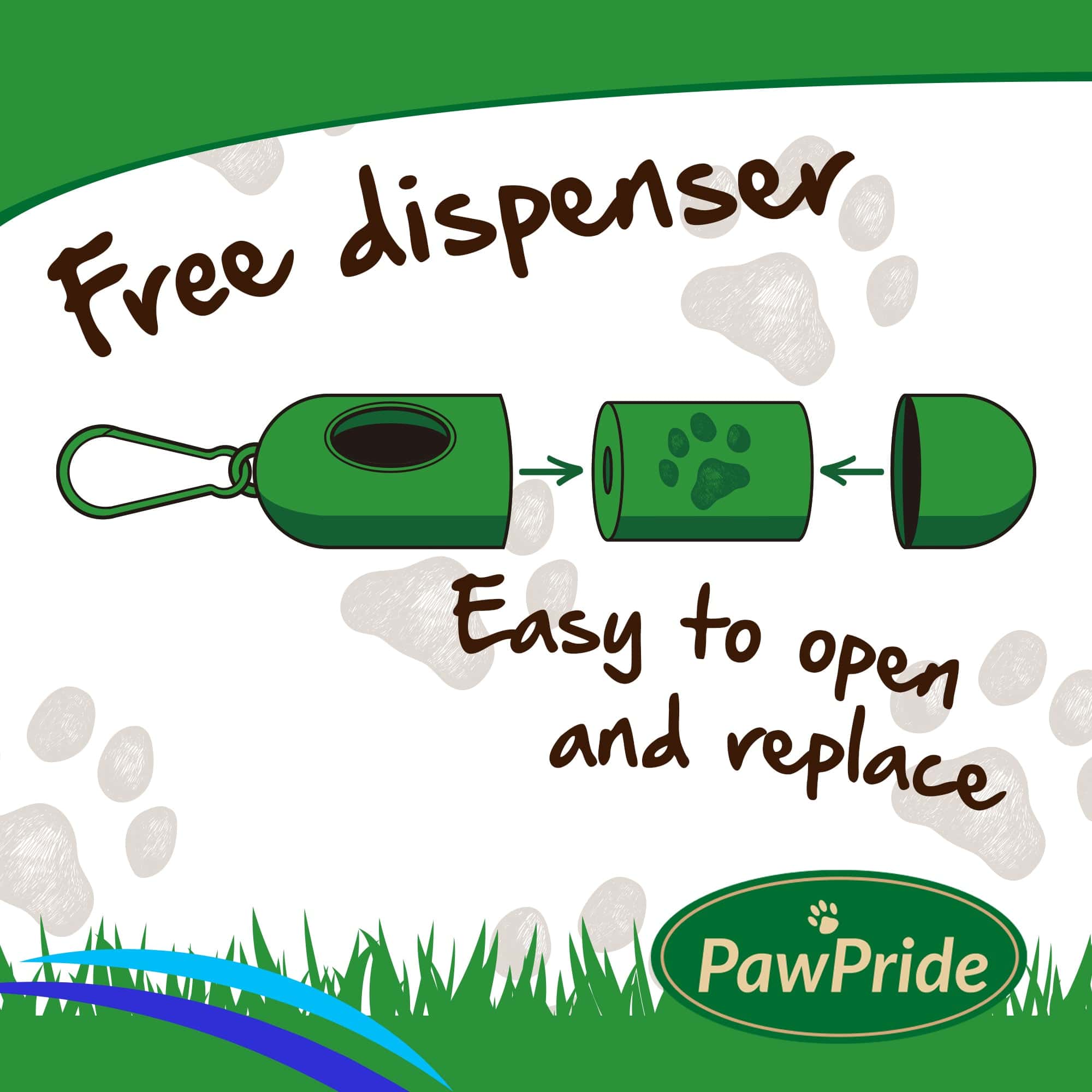 Dog Poo Bags (Cherry) - PawPride - Image 3