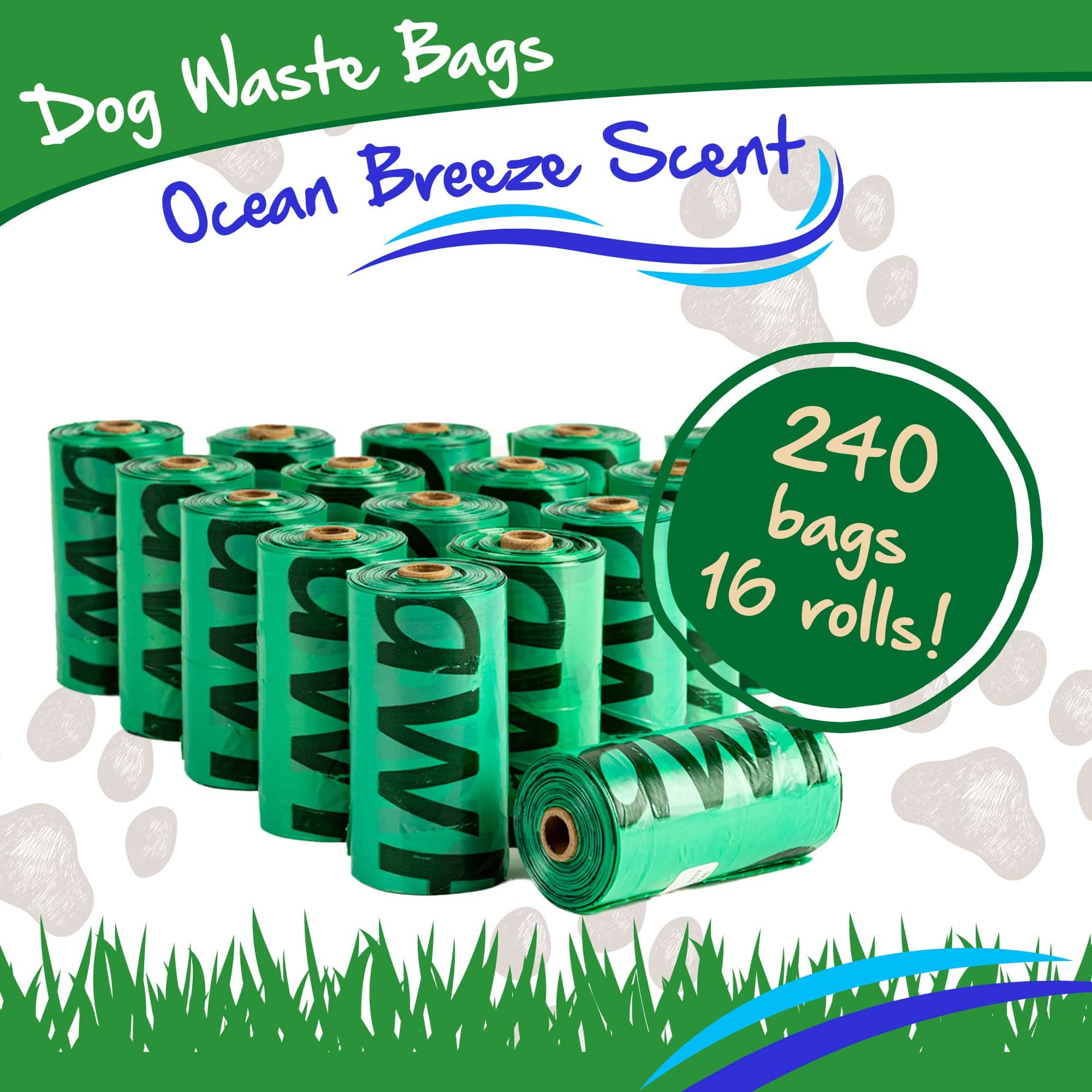 Dog Poo Bags (Ocean Breeze) - PawPride - Image 7
