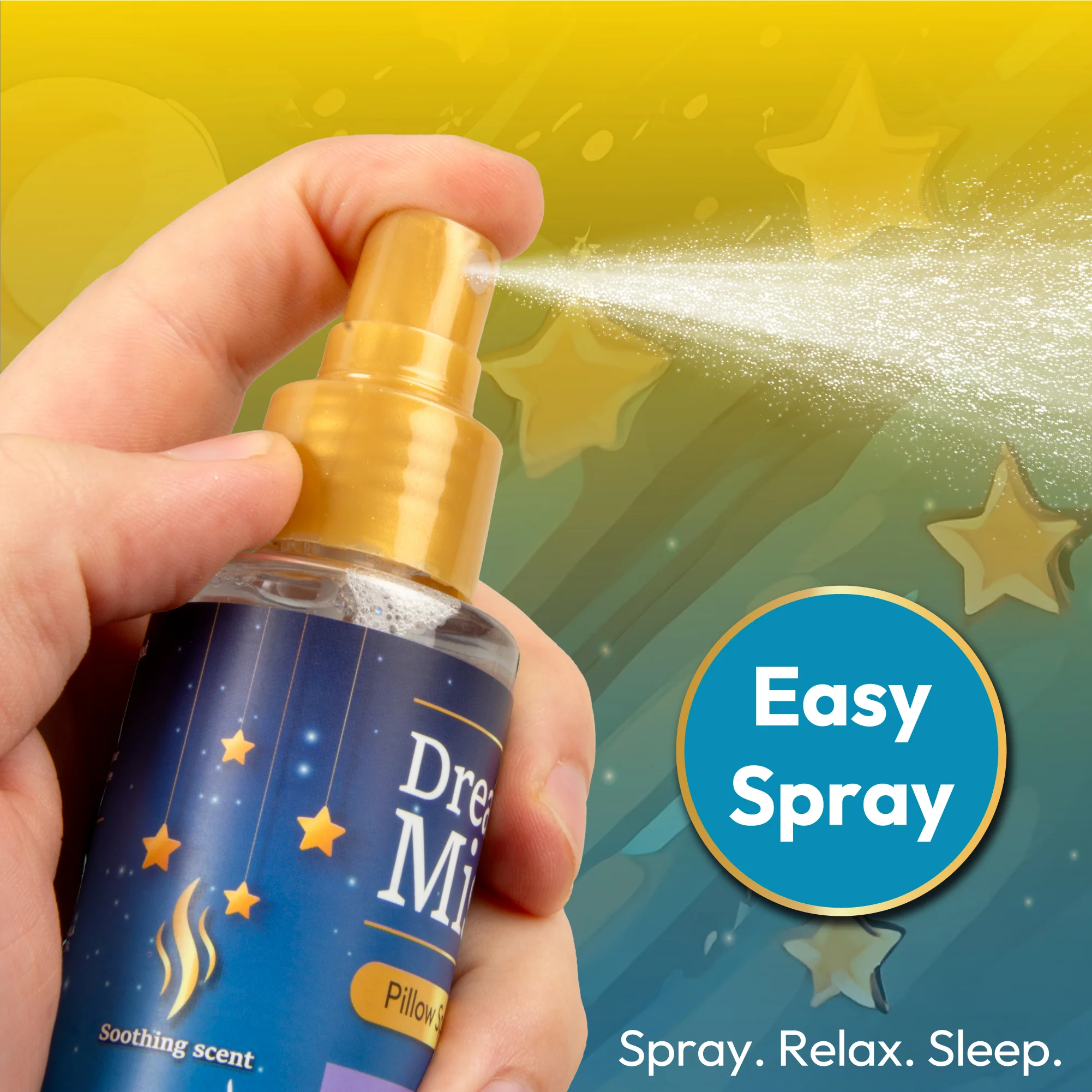 Dream Mist Pillow Spray & Infused with Eucalyptus, Tea Tree Oil & Peppermint - iN Home - Image 5