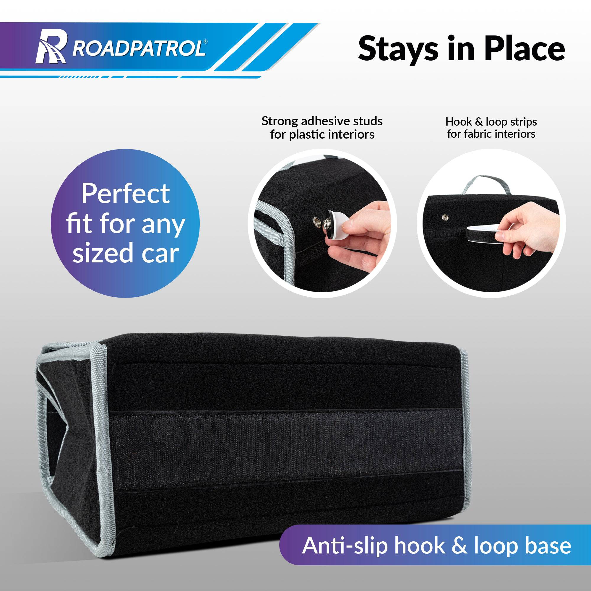 Foldable Car Boot Organiser Bag - Roadpatrol - Image 6