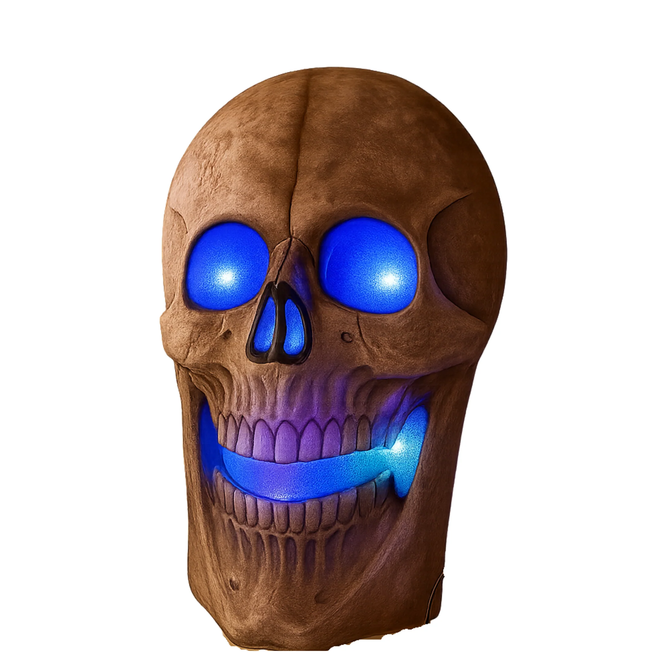 iN Halloween Spooky LED Skull - Colour Changing LED Lights - Spooky Sounds - Motion Detection - Halloween Decoration Size 19 x 8 x 30 cm - Image 9
