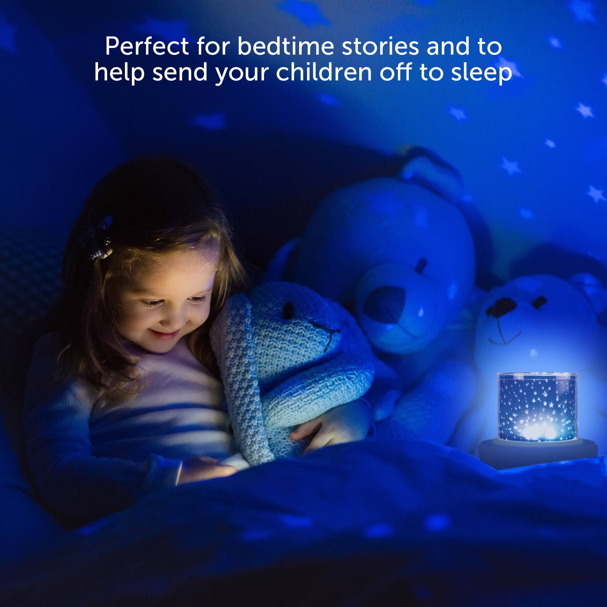 Kids 3 in 1 LED Night Light Projector - Image 3