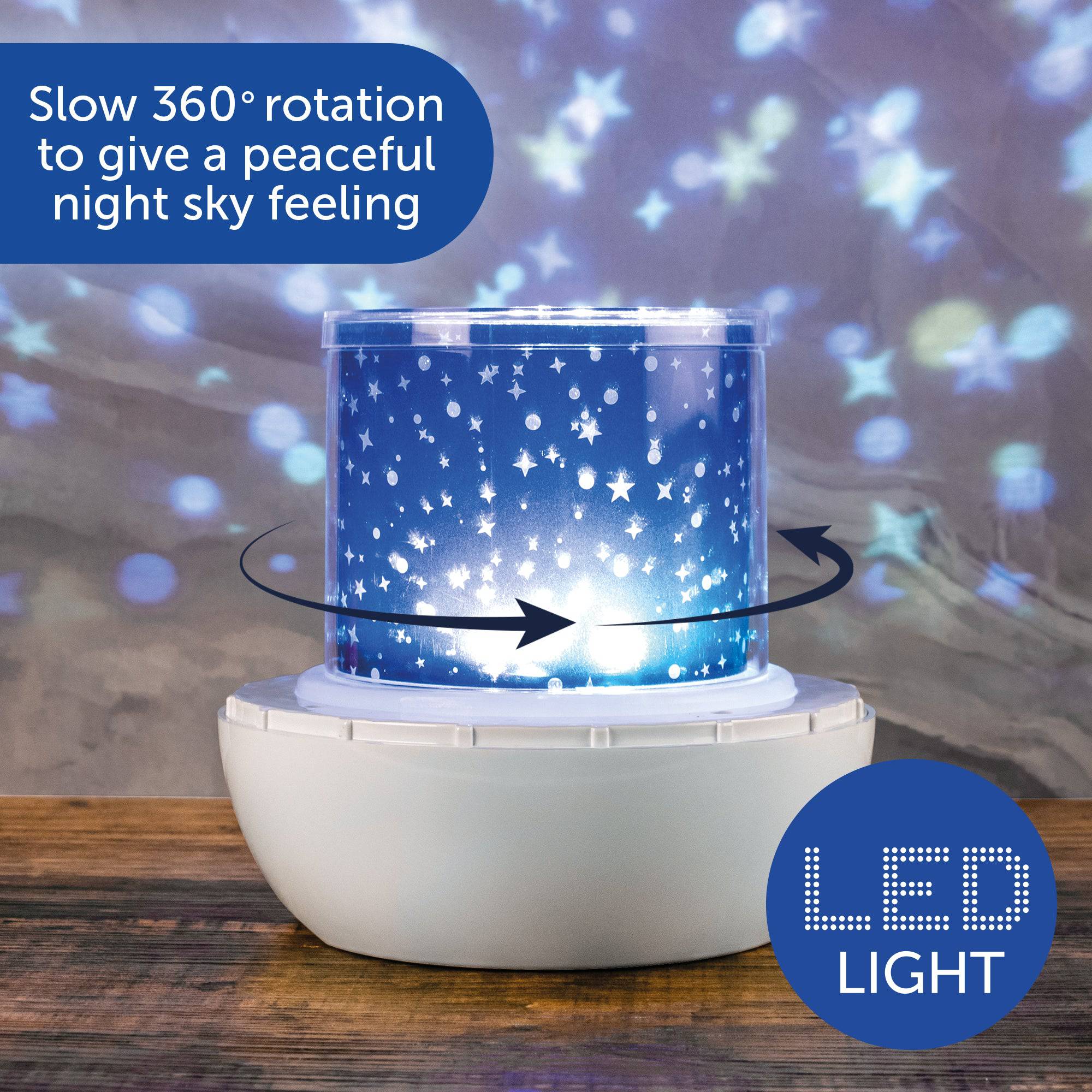 Kids 3 in 1 LED Night Light Projector - Image 4