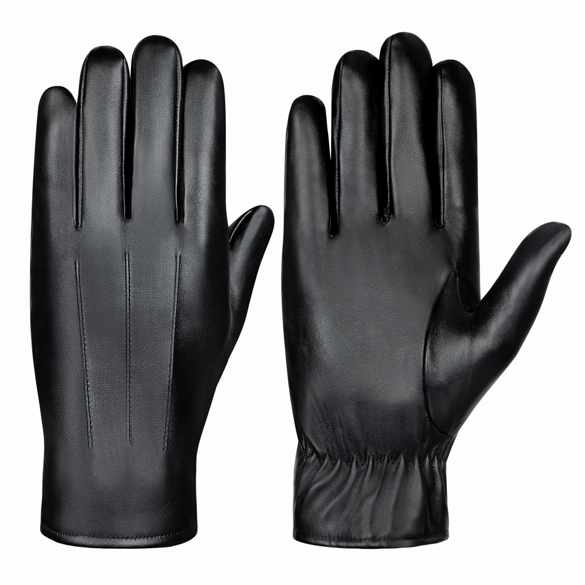 Leather Unisex Touchscreen Gloves - iN Style - Image 8