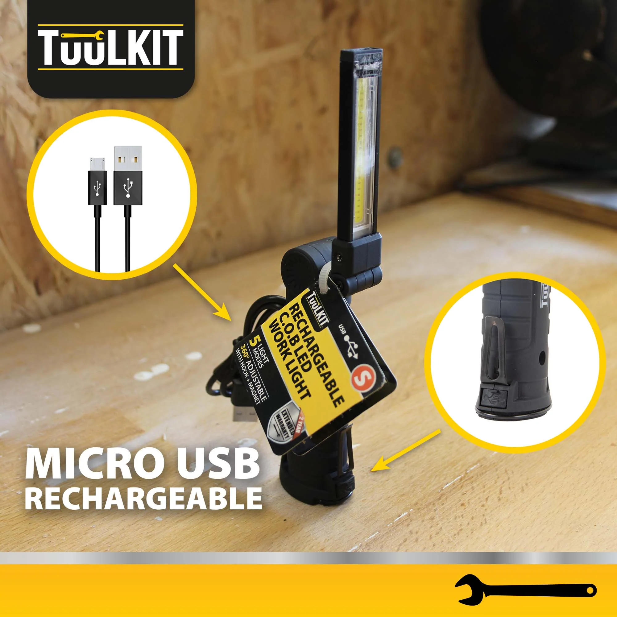 LED Magnetic Work Light - TuuLKIT - Image 9