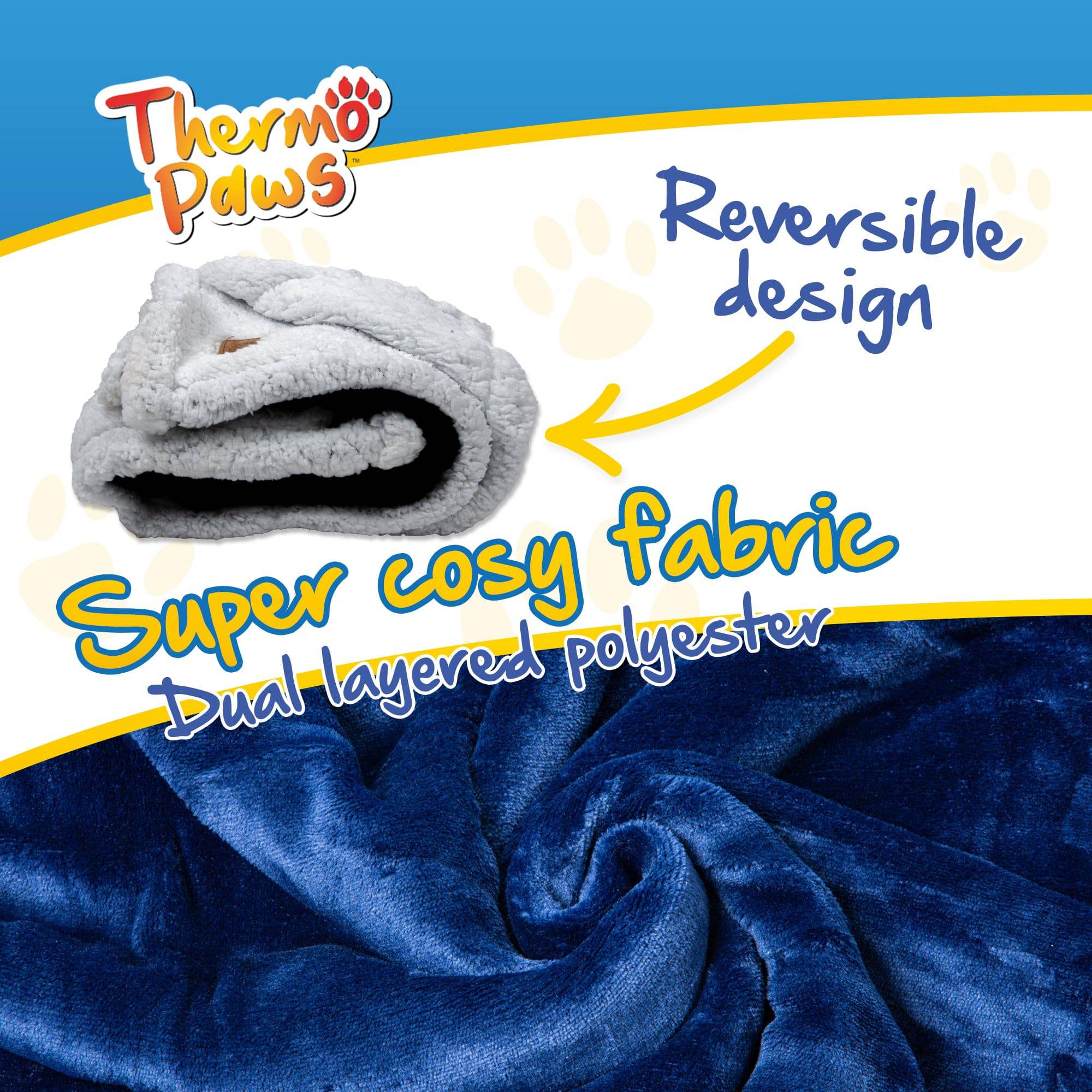 Luxury Pet Blanket (Blue) - PawPride - Image 6