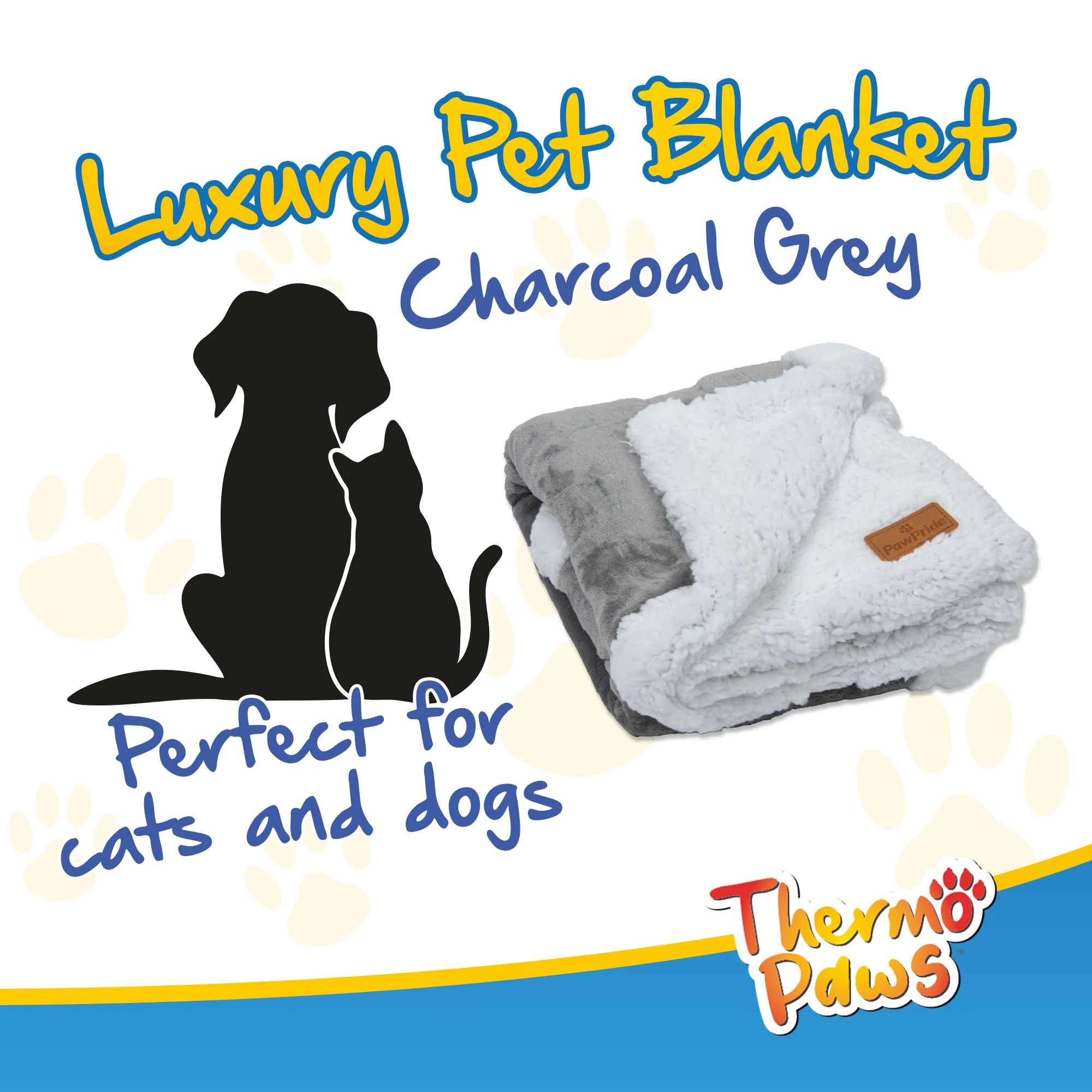 Luxury Pet Blanket (Grey) - Image 6