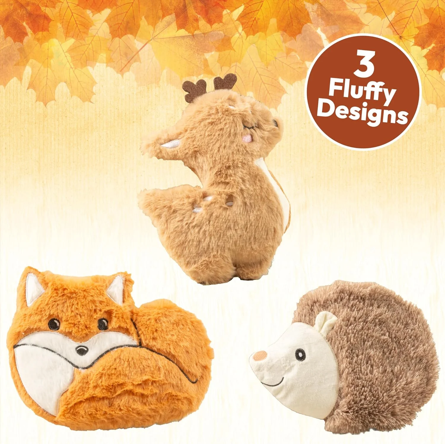 Microwavable Plush Wheat & Lavender Heat Pack | Heating Pads | Heatable (Hedghog) - Image 5