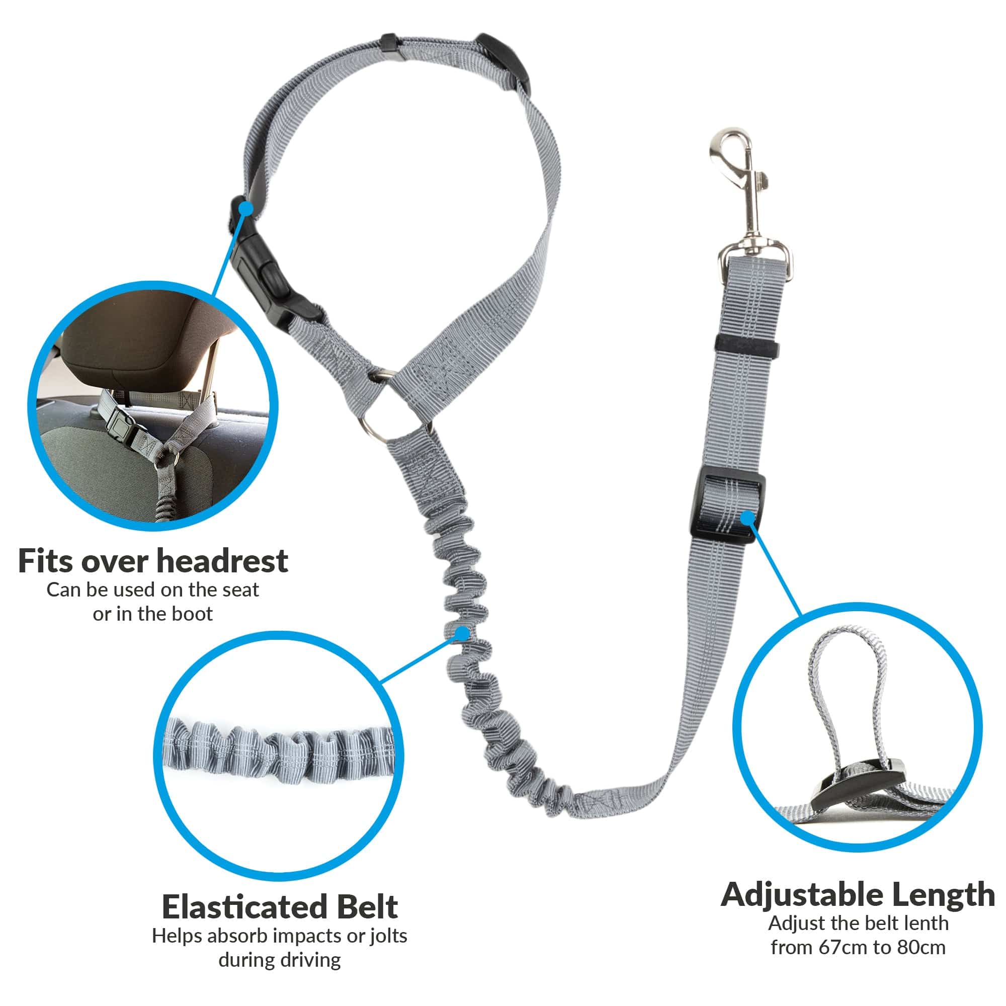Multi-Purpose Pet Seat Belt - Pawpride - Image 4