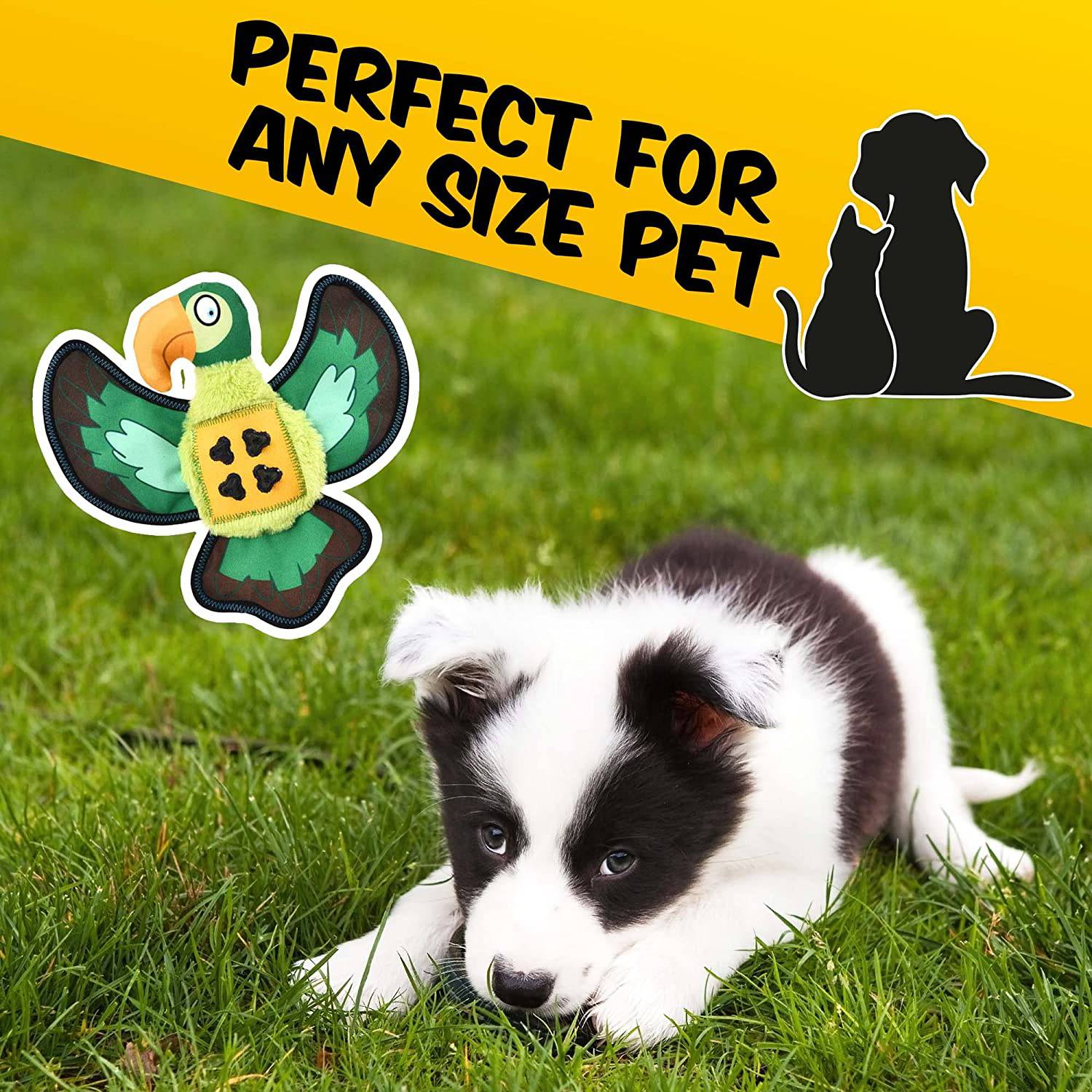 Parrot Dog Toy - Pawpride - Image 5
