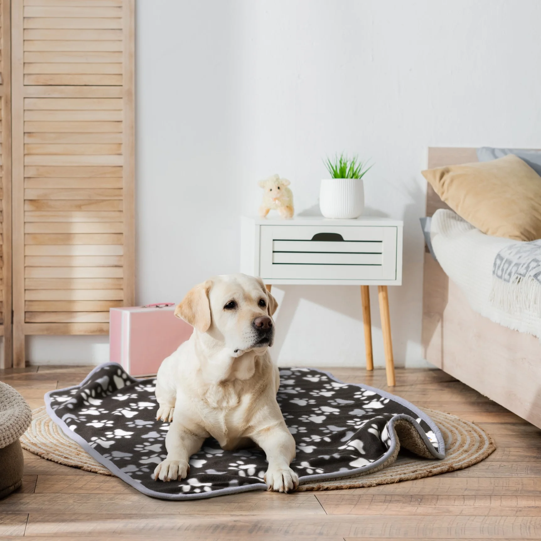 Paw Print Super-Soft Pet Blanket - PawPride - Image 3