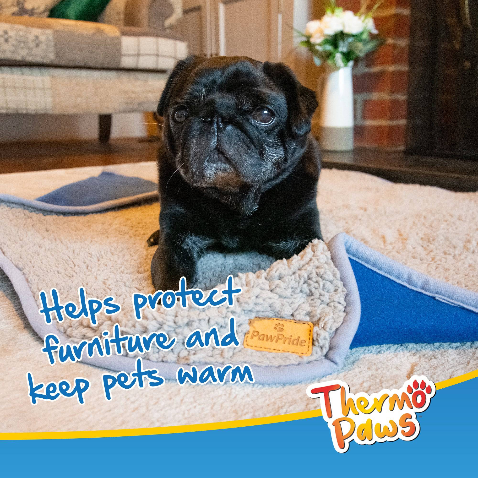 Super Soft Pet Blanket (Blue) - Pawpride - Image 7
