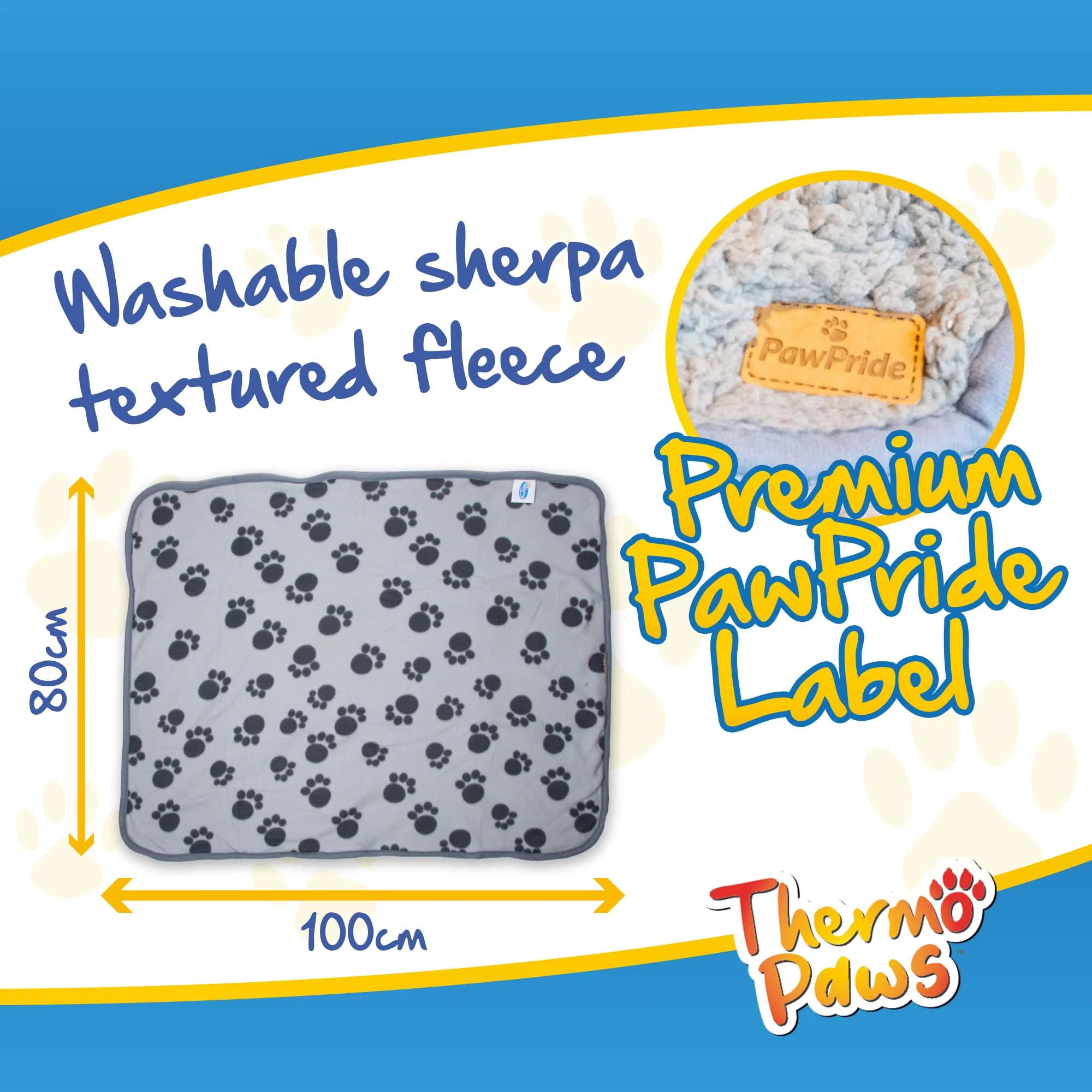 Super Soft Pet Blanket (Light Grey) - Pawpride - Image 4