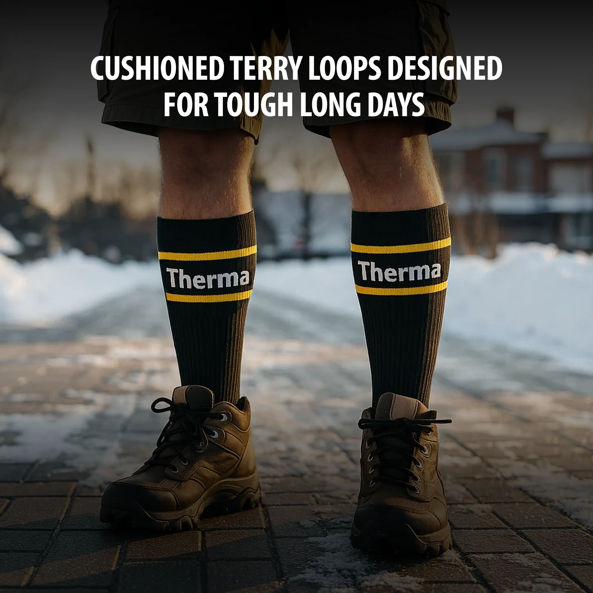 Therma Wear Heavy Duty Work Socks for Men - Image 7