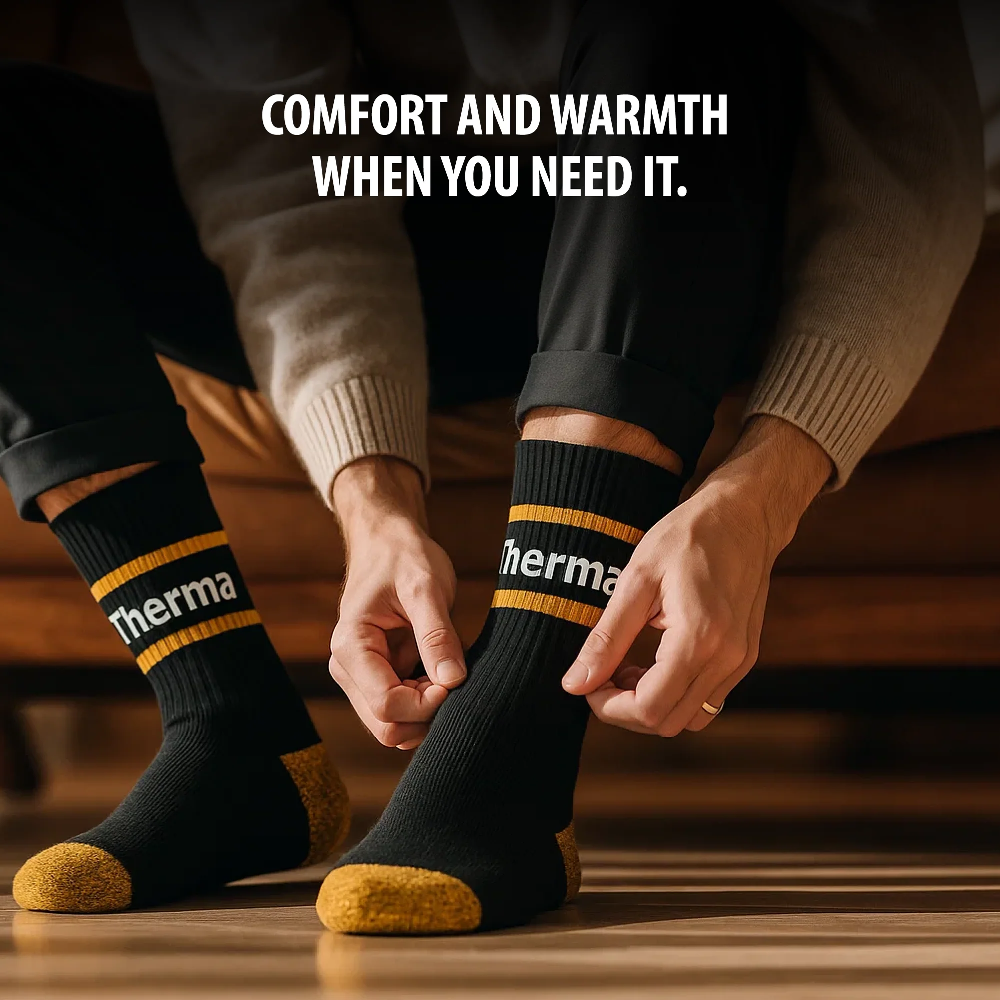 Therma Wear Heavy Duty Work Socks for Men - Image 8