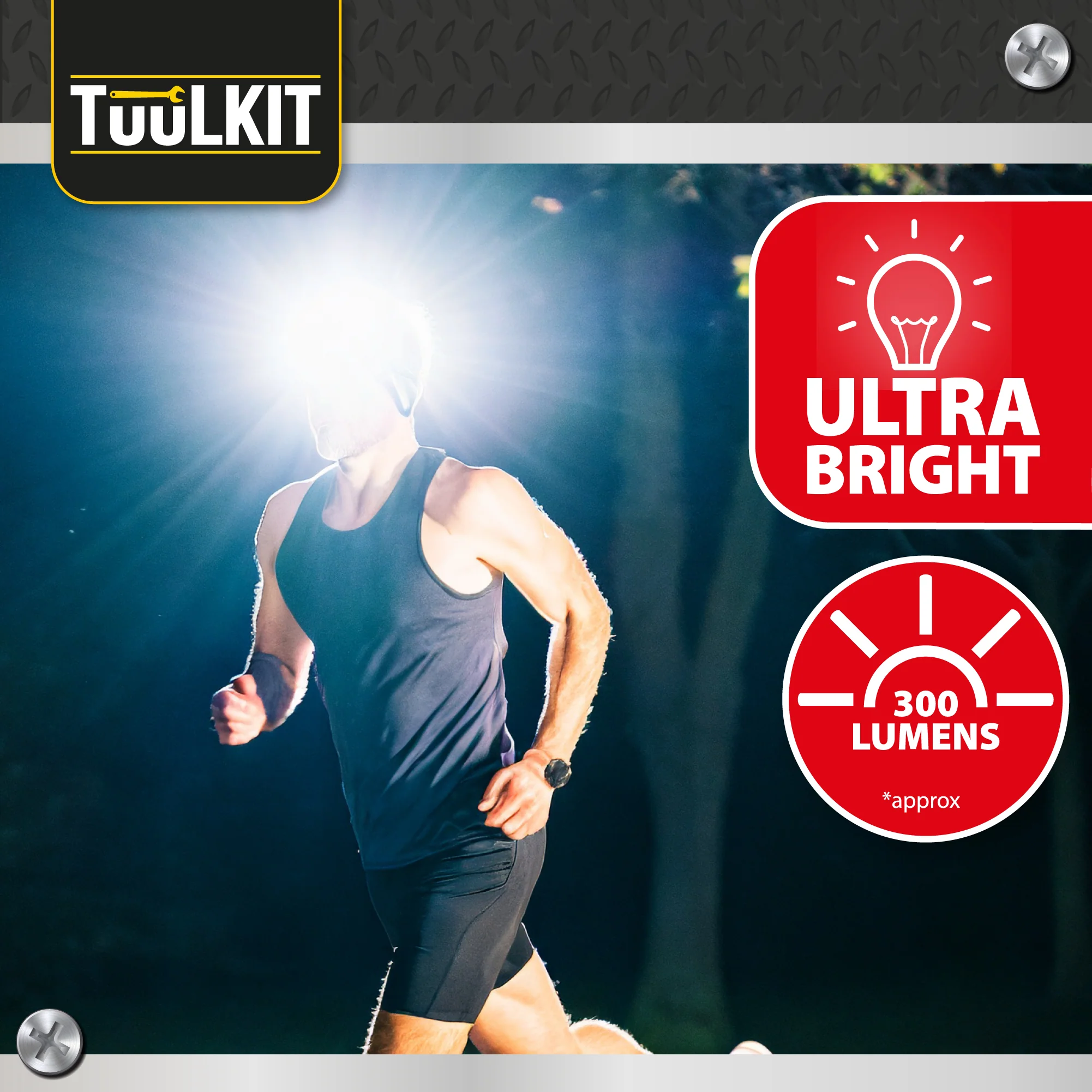 TuuLKit Head Torch with Motion Sensor - Image 5